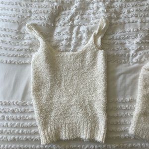 SKIMS Cozy Knit Tank! XXS/XS in Bone